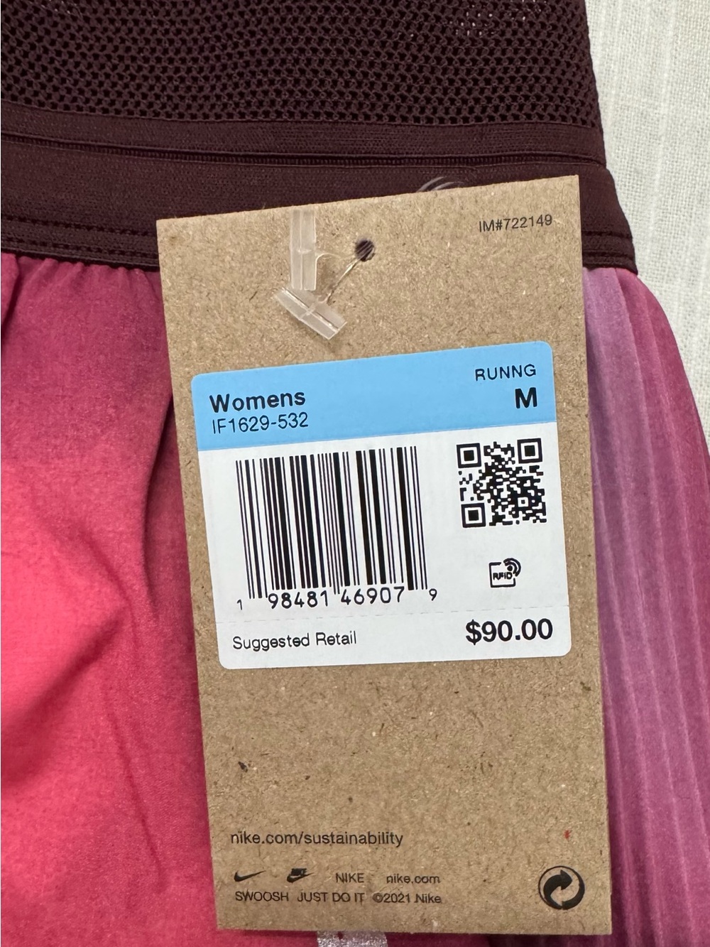 Nike Women Medium Dri-Fit ADV AeroSwift Faith Kipyegon Running Shorts IF1629-532 - Picture 10 of 14